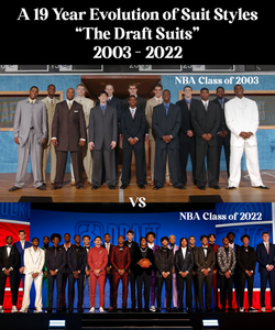 A 19 Year Evolution of NBA Suit Styles