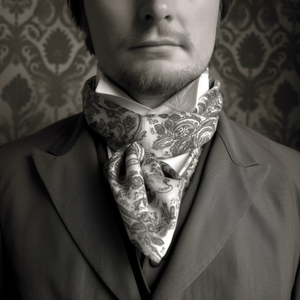 The Art of Wearing a Cravat with a suit or tuxedo