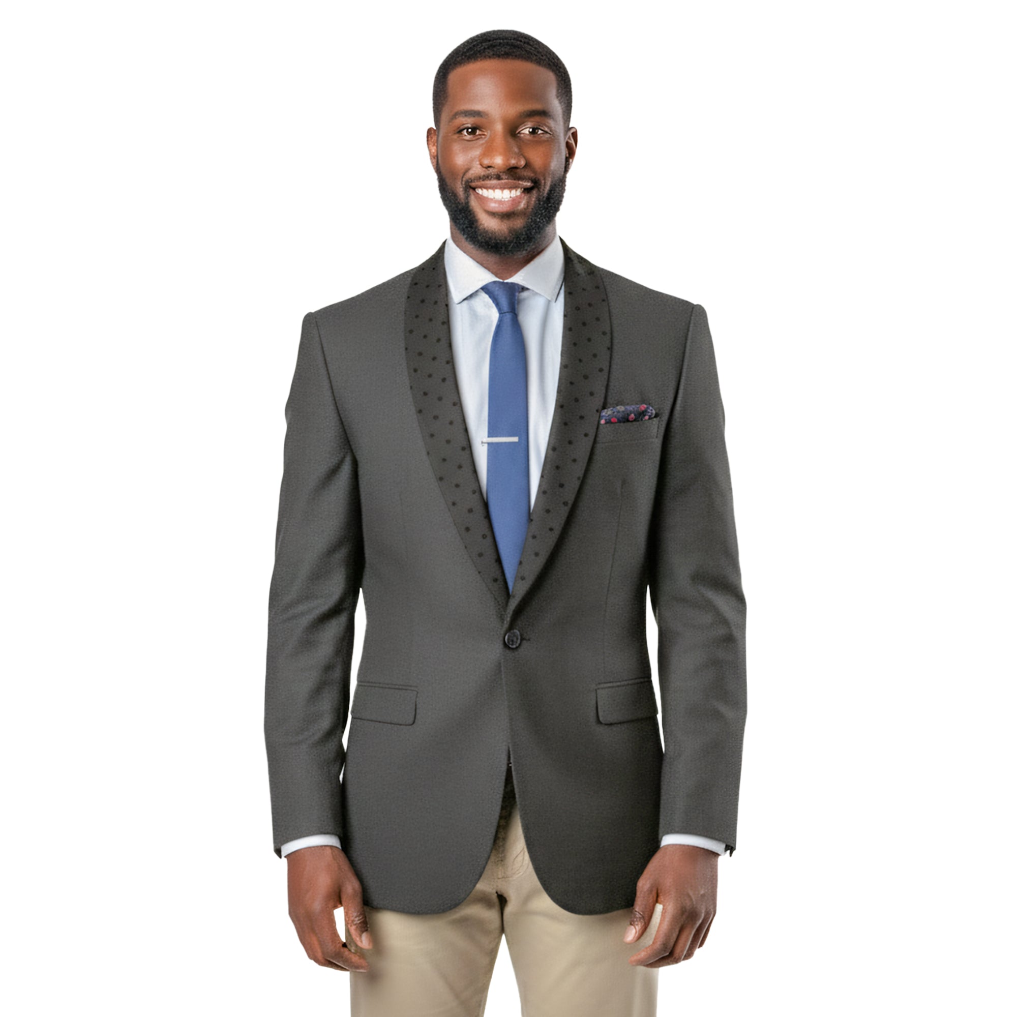 Chaquetas Grises Para Hombre Trajes De Chaqueta Para Toda Ocasión MJ155S-02