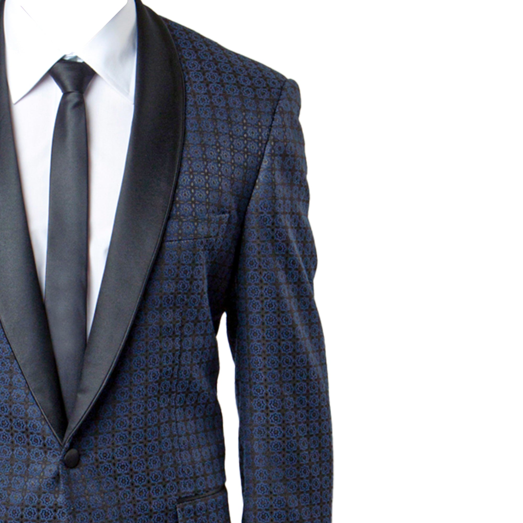 Chaquetas Azul Marino Para Hombre Trajes De Chaqueta Para Todas Las Ocasiones MJ157S-01