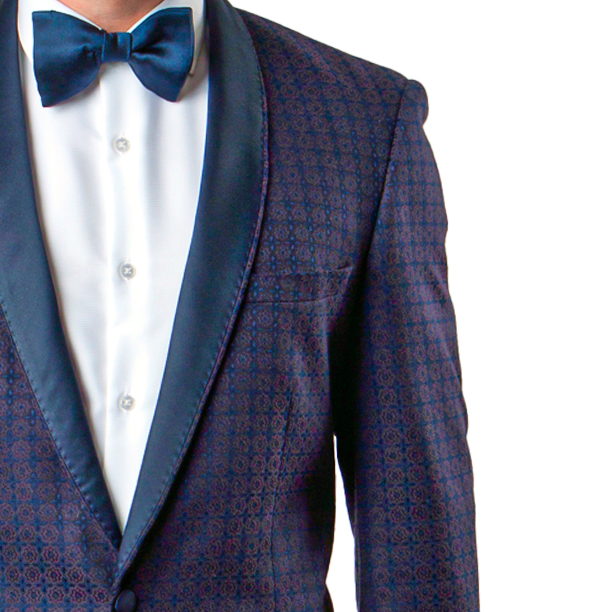 Chaquetas Azules / Burdeos Para Hombre Trajes De Chaqueta Para Todas Las Ocasiones MJ157S-02