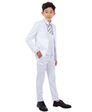 Stacy Adams 5pc Boys Suit, White