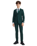 Stacy Adams 5pc Boys Suit, Green
