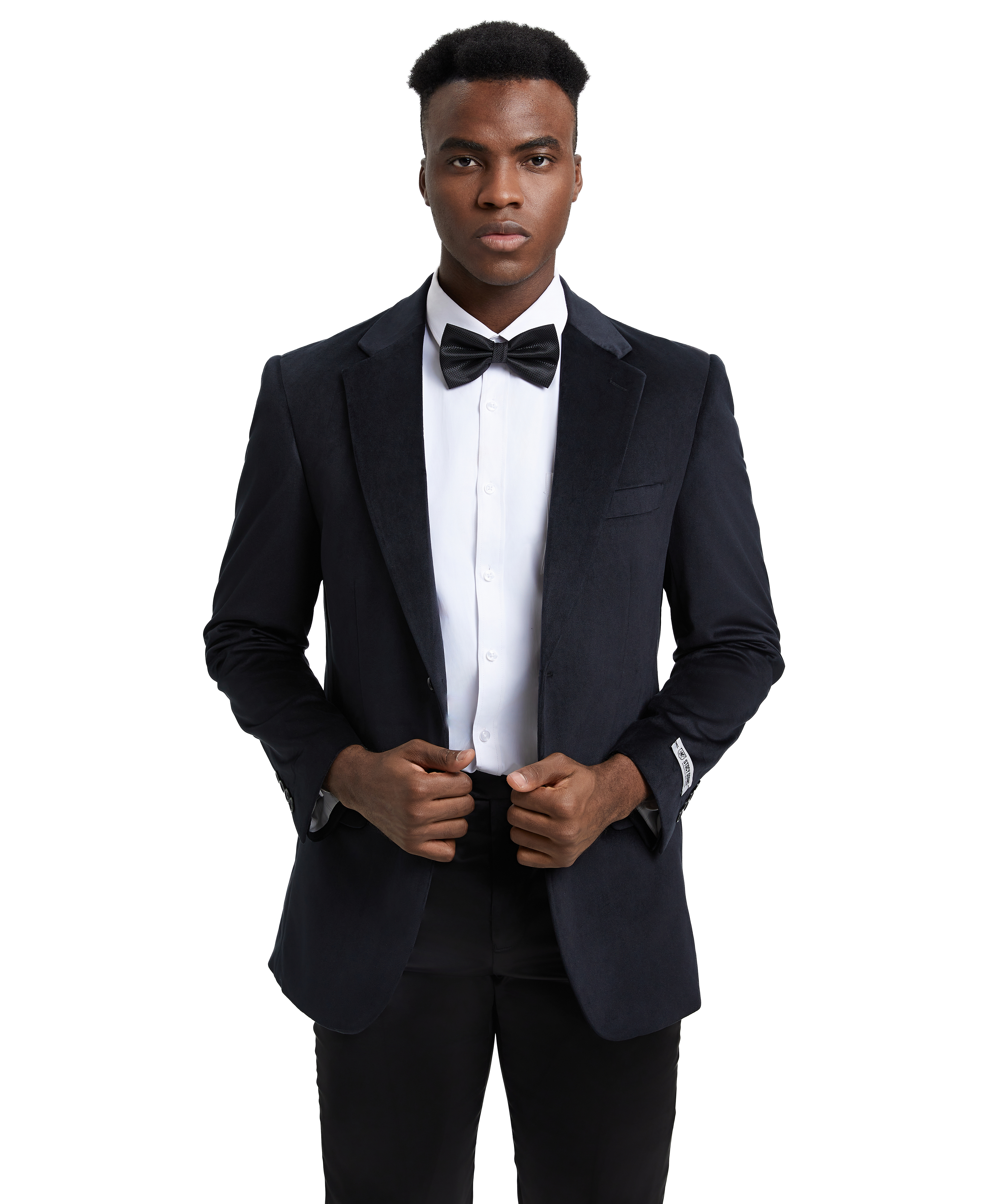 Stacy Adams Men's Hybrid Fit Fit Velvet Sportcoat Only