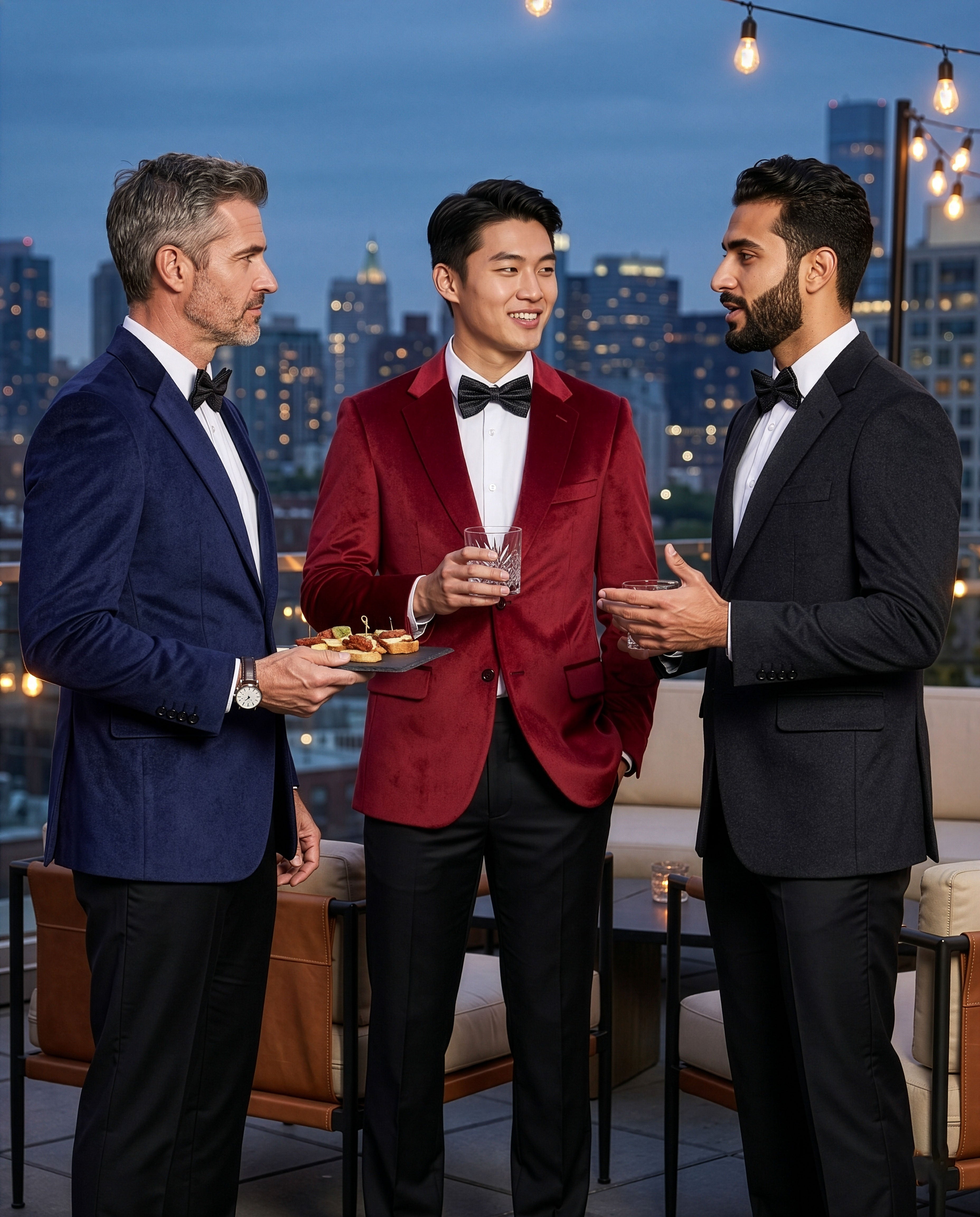 Stacy Adams Men's Hybrid Fit Fit Velvet Sportcoat Only