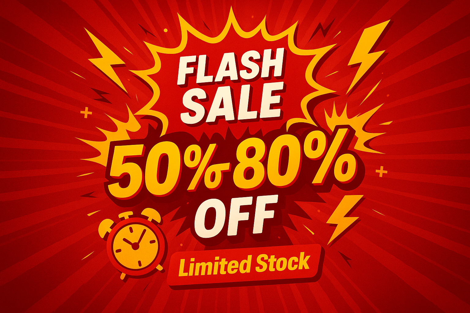 Flash Sale-50%-80% Off.Limited Stock
