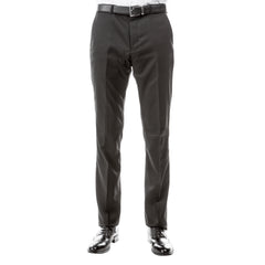 ZeGarie Men's Tailored Fit Suit Pants in Dark Grey for Sophisticated Social Event