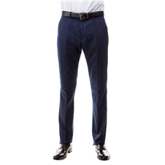 ZeGarie Men's Tailored Fit Suit Pants in Navy for Business Professional Settings