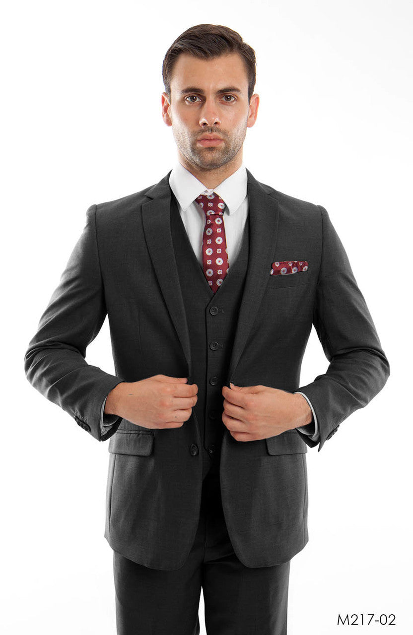 Traje Azul Marino Para Hombre Trajes Formales Para Toda Ocasión M217-02