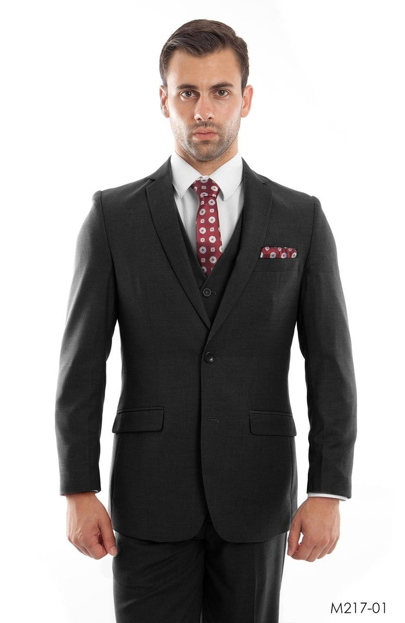 Black Suit For Men Notch Lapel Formal Suits For All Ocassions