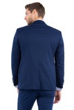 Navy Zegarie Notch Lapel Tuxedo Jacket For Men MJT364-02
