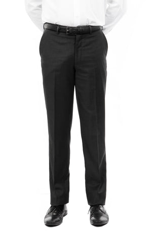 Tazio Slim Fit Stretch Dress Pants, Black - Julinie