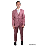 Stacy Adams Hybrid Fit Suit, Hope Salmon - Julinie