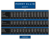 Perry Ellis Slim Fit Boys Suit 5-Piece Set (Sizes 2-20), Indigo